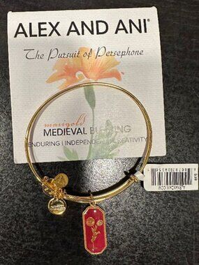 Alex and Ani Medieval Blessing Bangle Bracelet